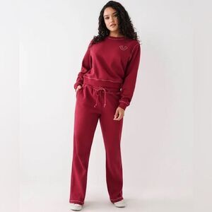 True Religion TR Foil Straight Leg Pant Size Medium